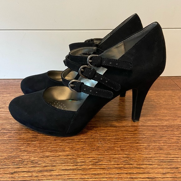 Worthington | NEW Black Harper Round Toe Heel Size 8 - Picture 1 of 11
